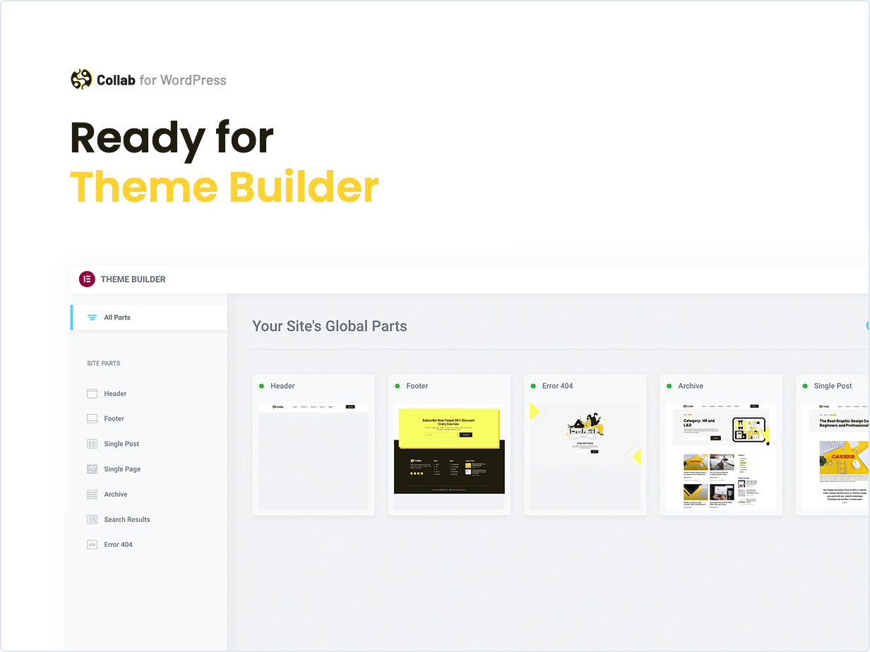 Ready for Theme Builder
