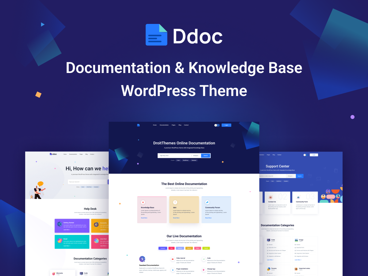 Documentation WordPress Theme