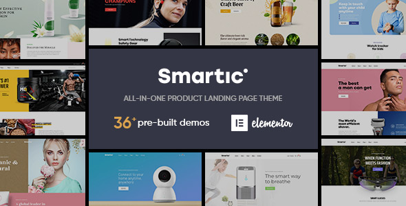 Smartic - Product Landing Page WooCommerce Theme - Opal_WP