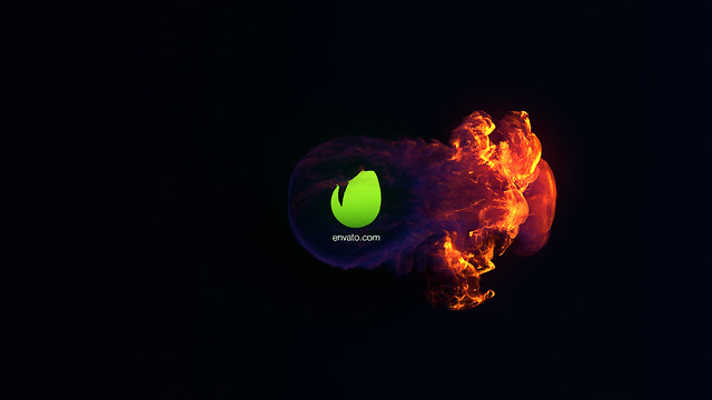 Fire Explosion Logo Reveal - 6