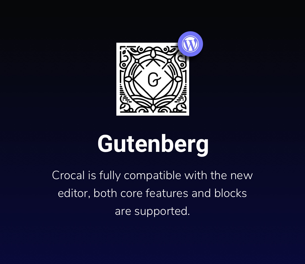 Crocal Gutenberg