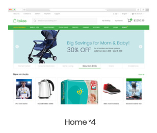 Tokoo - Electronics Store WooCommerce Theme for Affiliates, Dropship and Multi-vendor Websites - 8