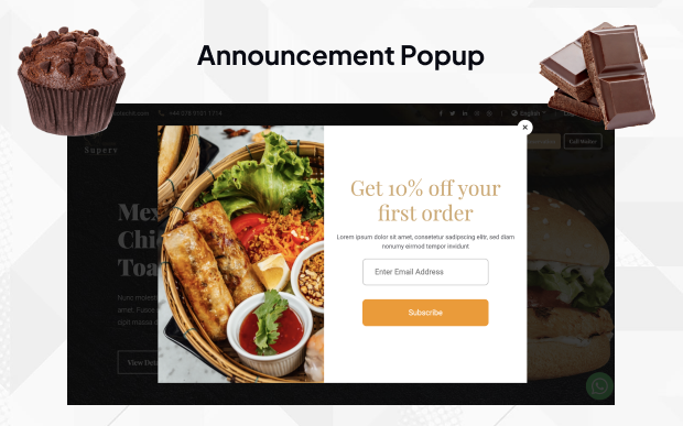 Eorder - Multitenant Restaurant / Food Ordering Website (SAAS) - 26