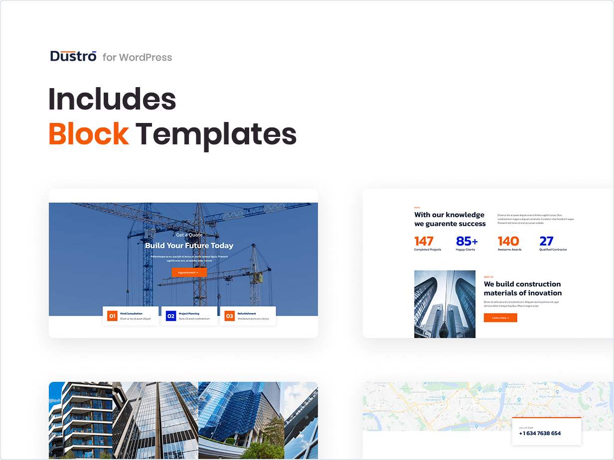 Includes Block Templates