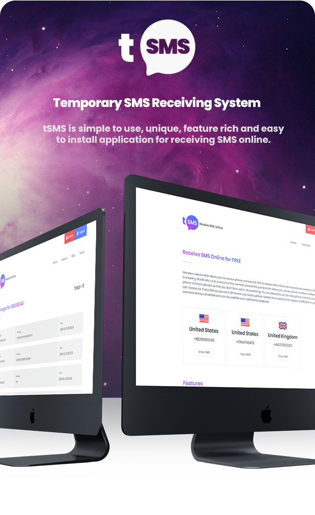 tSMS - Temporary SMS Receiving System - 5