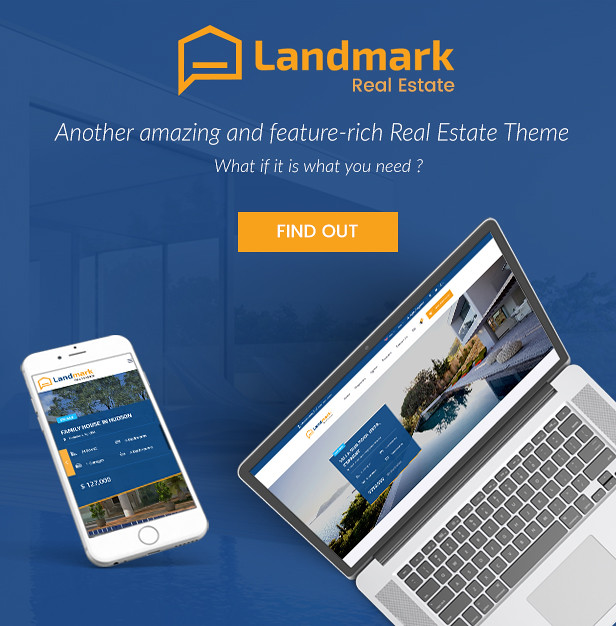 Landmark real estate wordpress theme
