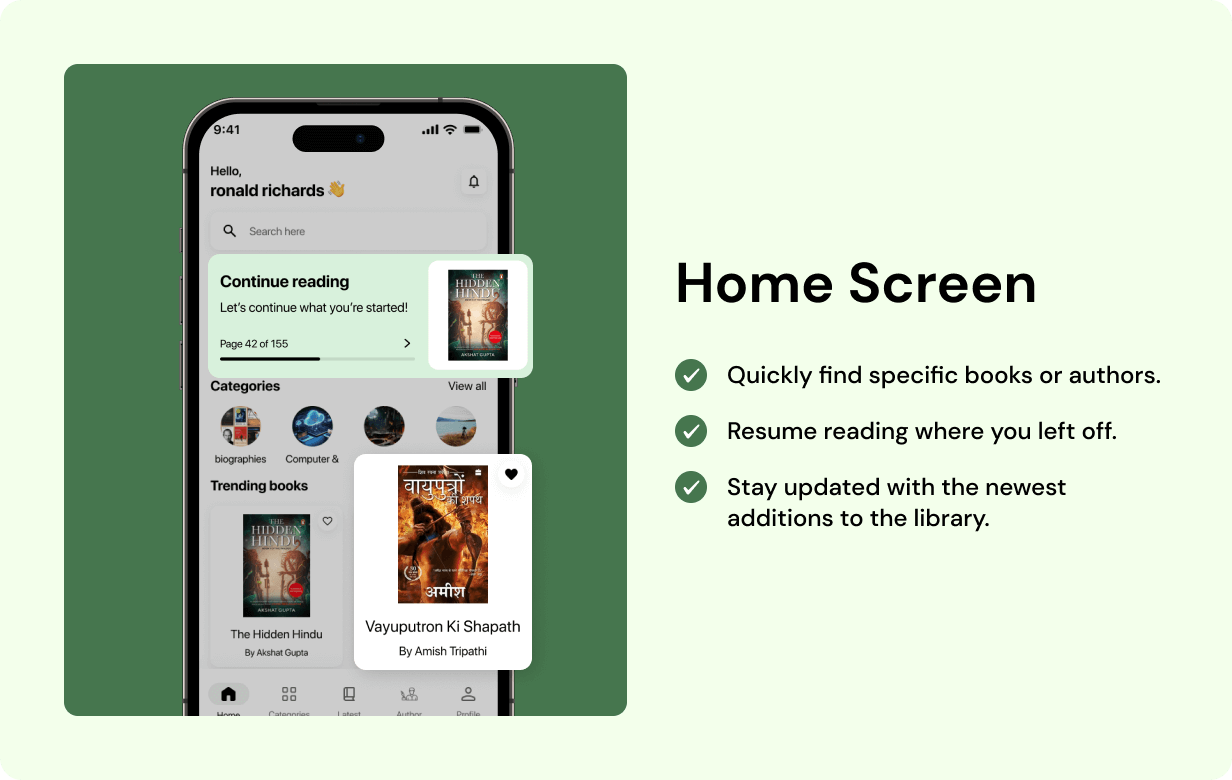 EbookPortal: Ebook Full App in Flutter with NodeJs Backend | ReadHub App - 13