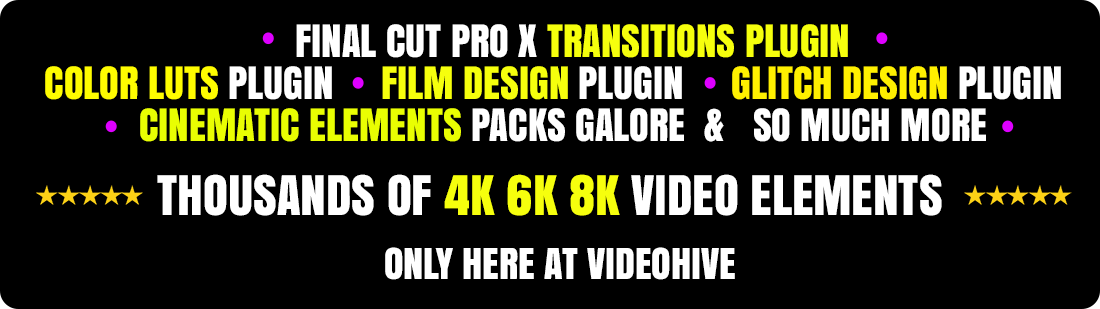 CINEPUNCH I Biggest FCPX Plugins & Effects Bundle for Video Creators - 5