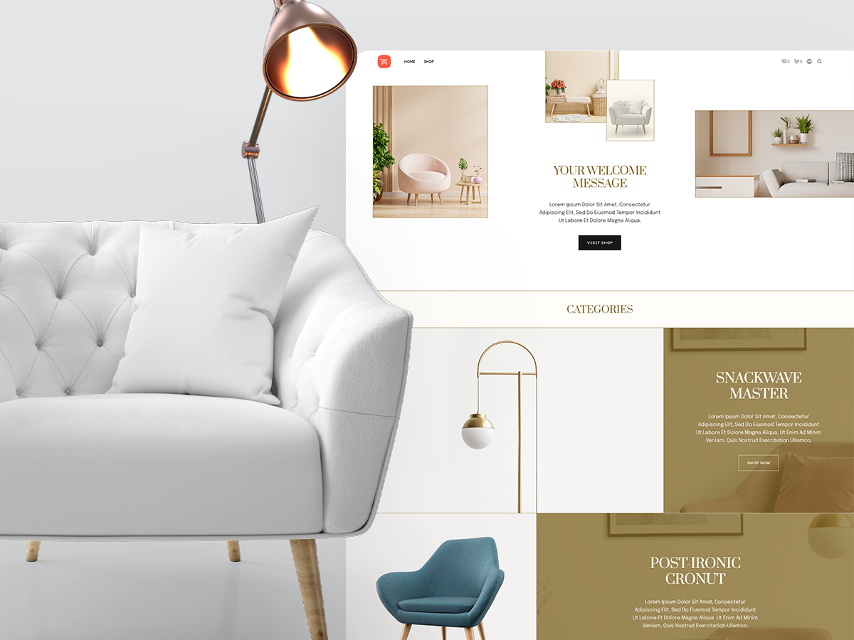Furniture Store - Elementor Template Kit