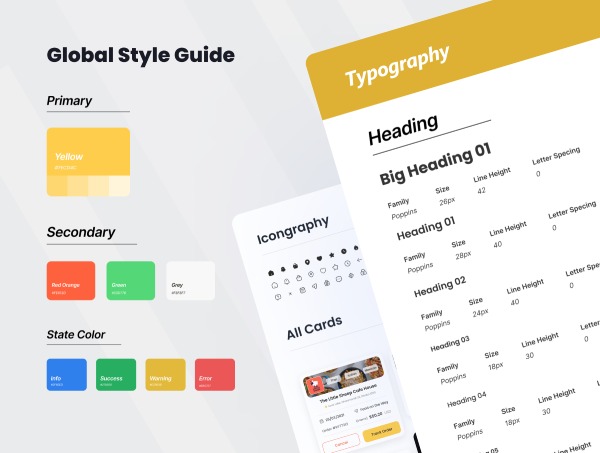 Fodies - Food Delivery App UI Kit Figma Template - 4