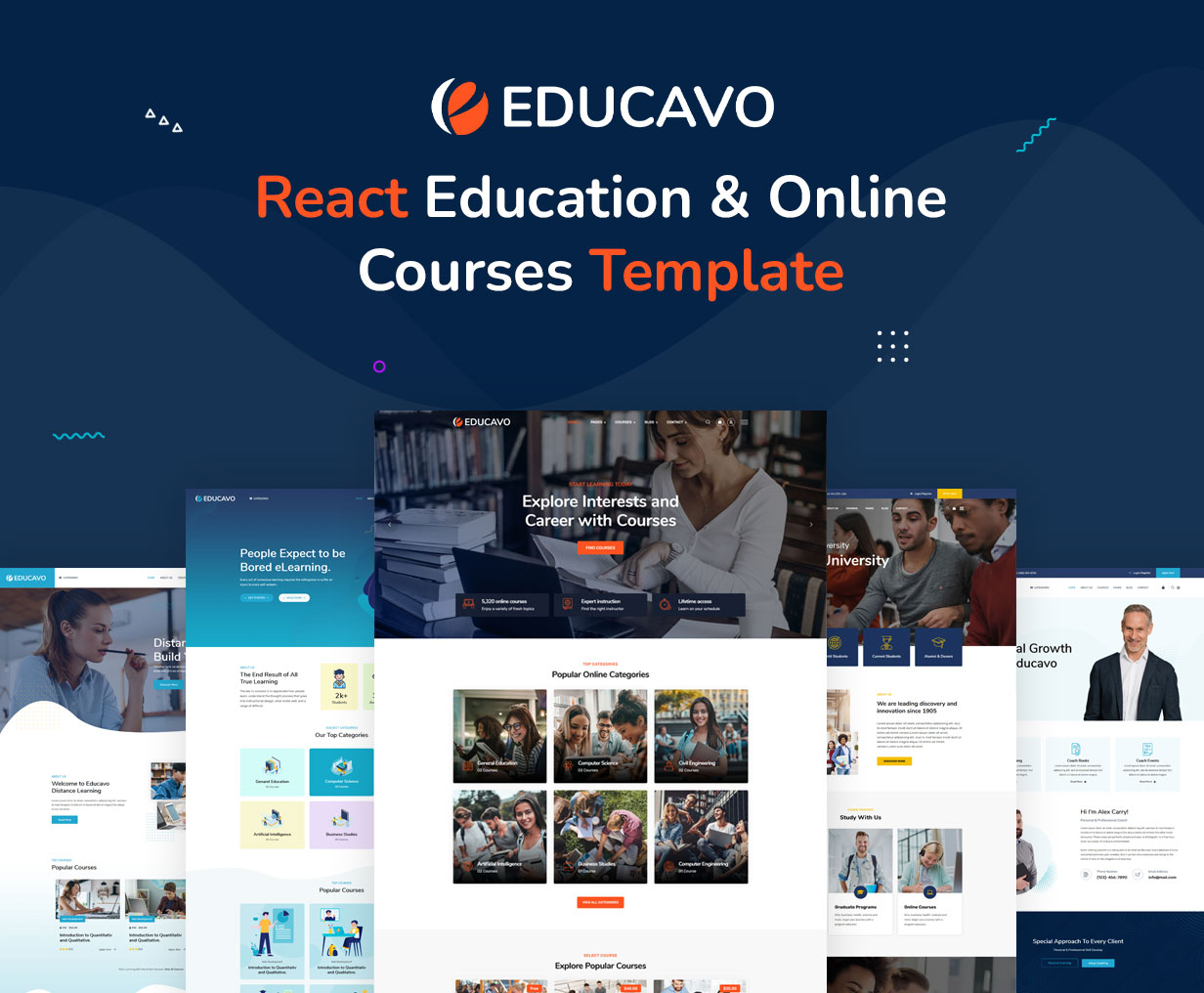 Educavo - React Education Template 
