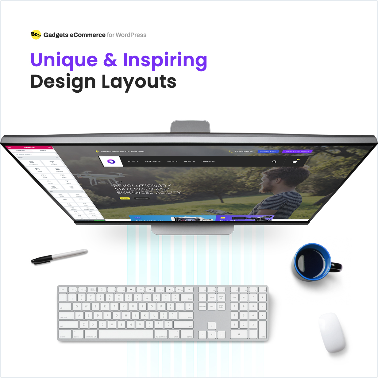 Unique & Inspiring Design Layouts