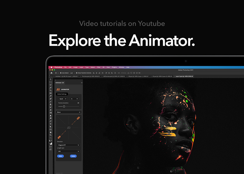 Animator Photoshop Plug-in for Animated Effects - 42