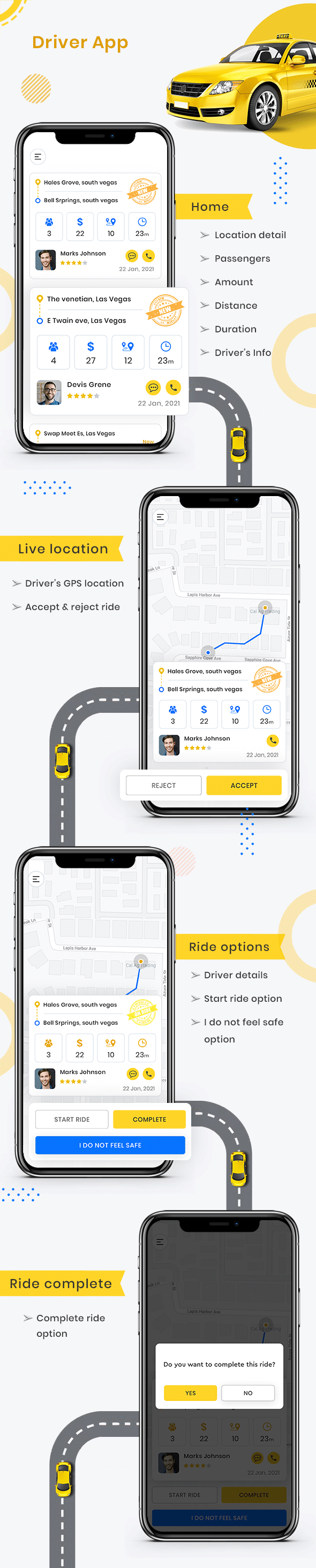 CabME - Flutter Complete Taxi Booking Solution - 10