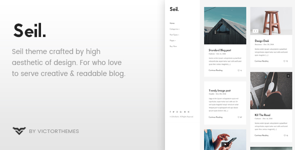 Seil - A Responsive WordPress Blog Theme