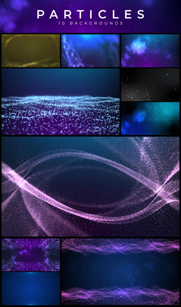 150 Loop Backgrounds 31993643 - Project for After Effects (Videohive)