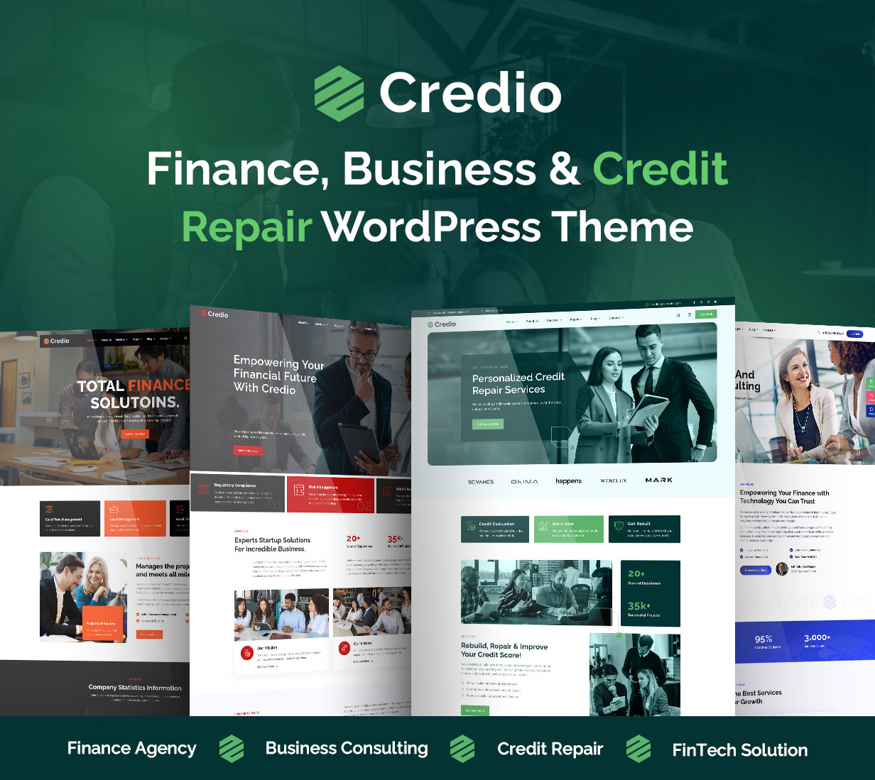 Credio - Business and Finance WordPress