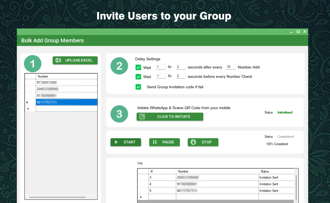 WaSender Bulk WhatsApp Sender + Group Sender + WhatsApp Auto Reply Bot (V3.7.0) - 54