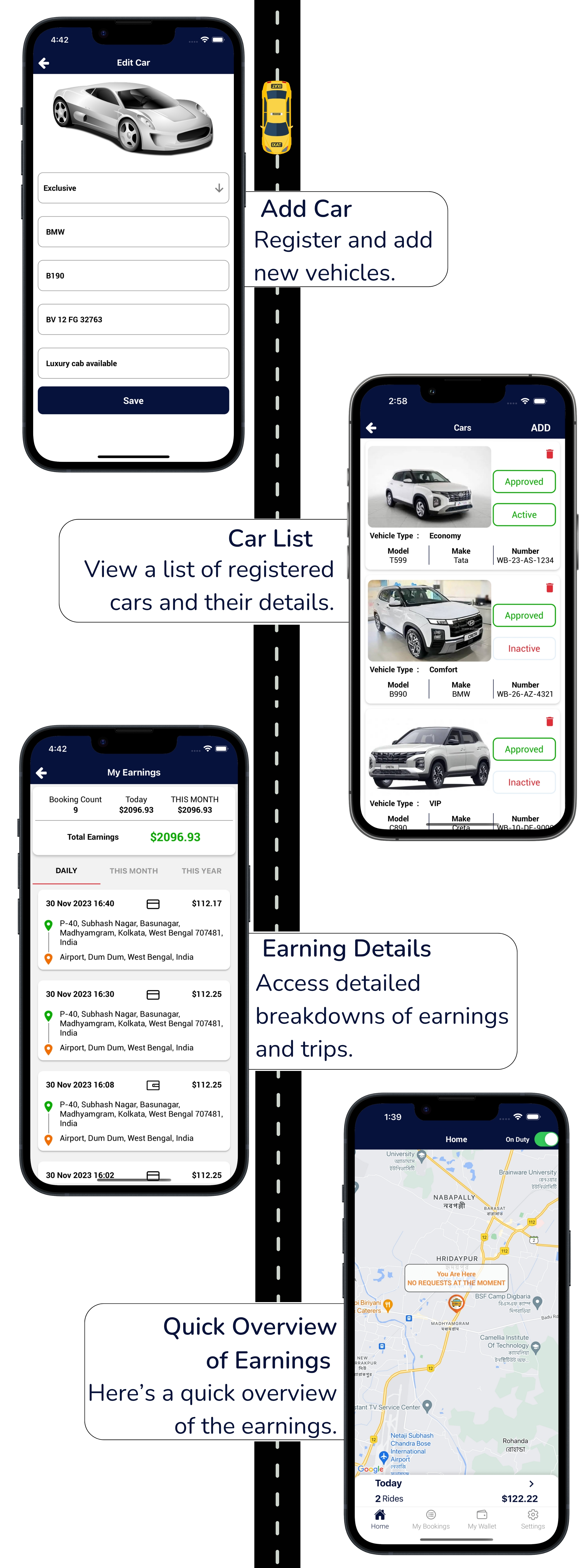 Exicube Taxi App - 19