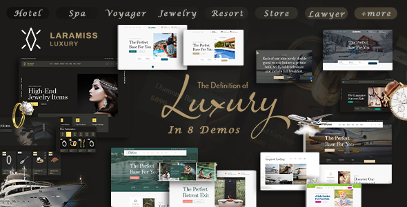 Laramiss Luxury HTML5 Template
