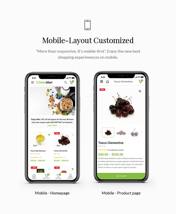 GreenMart – Organic & Food WooCommerce WordPress Theme - 17