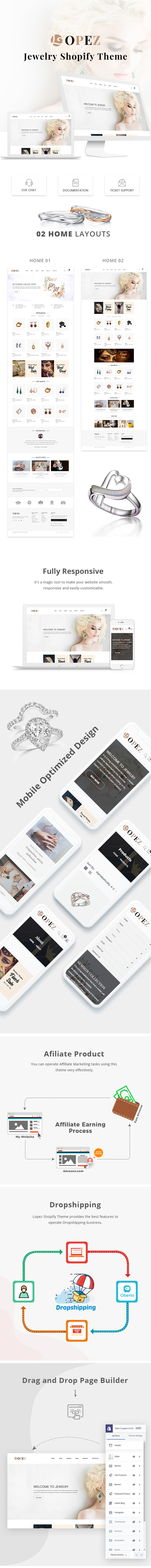 Lopez – Jewelry Shopify Theme - 1