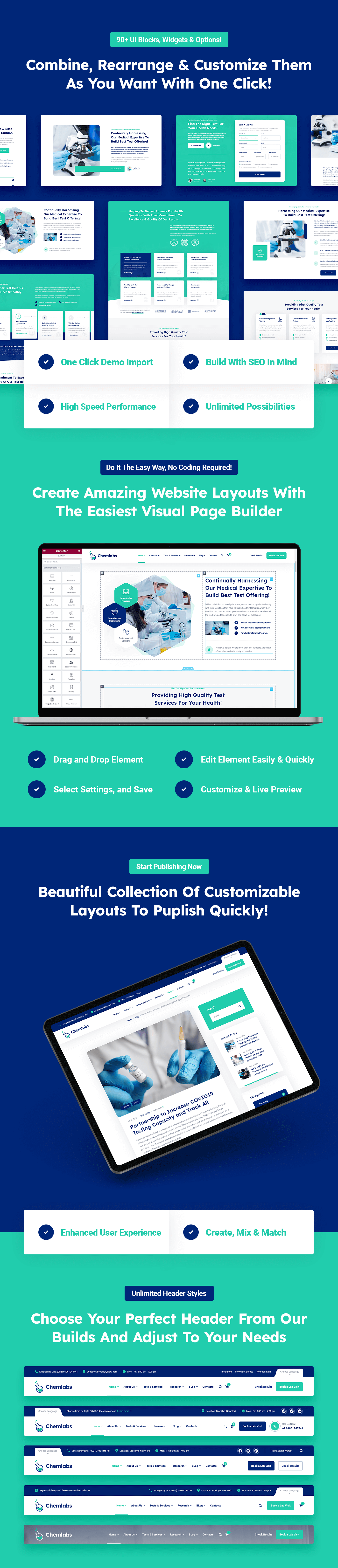 Chemlabs - Laboratory & Science Research WordPress Theme - 7