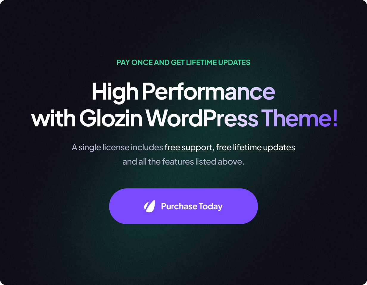 Glozin - Multipurpose WooCommerce WordPress Theme - 13