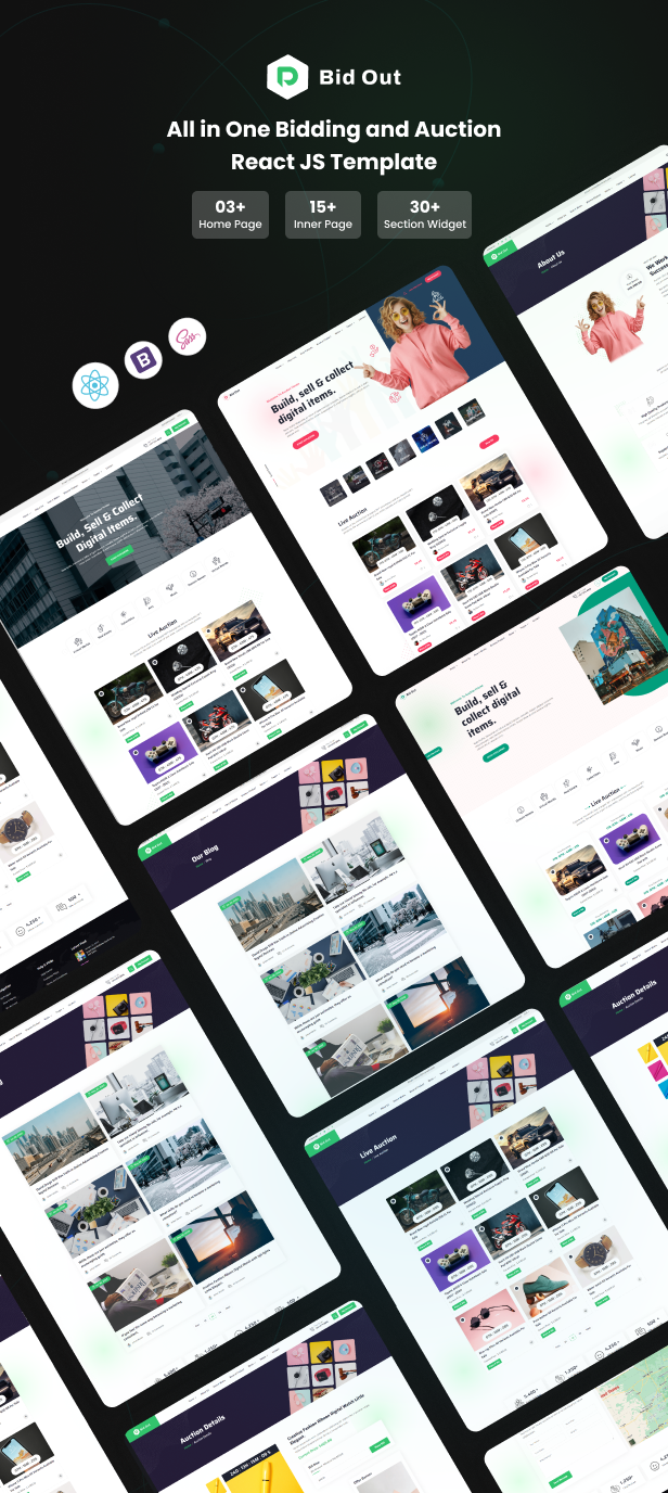 Auction and Bid Template