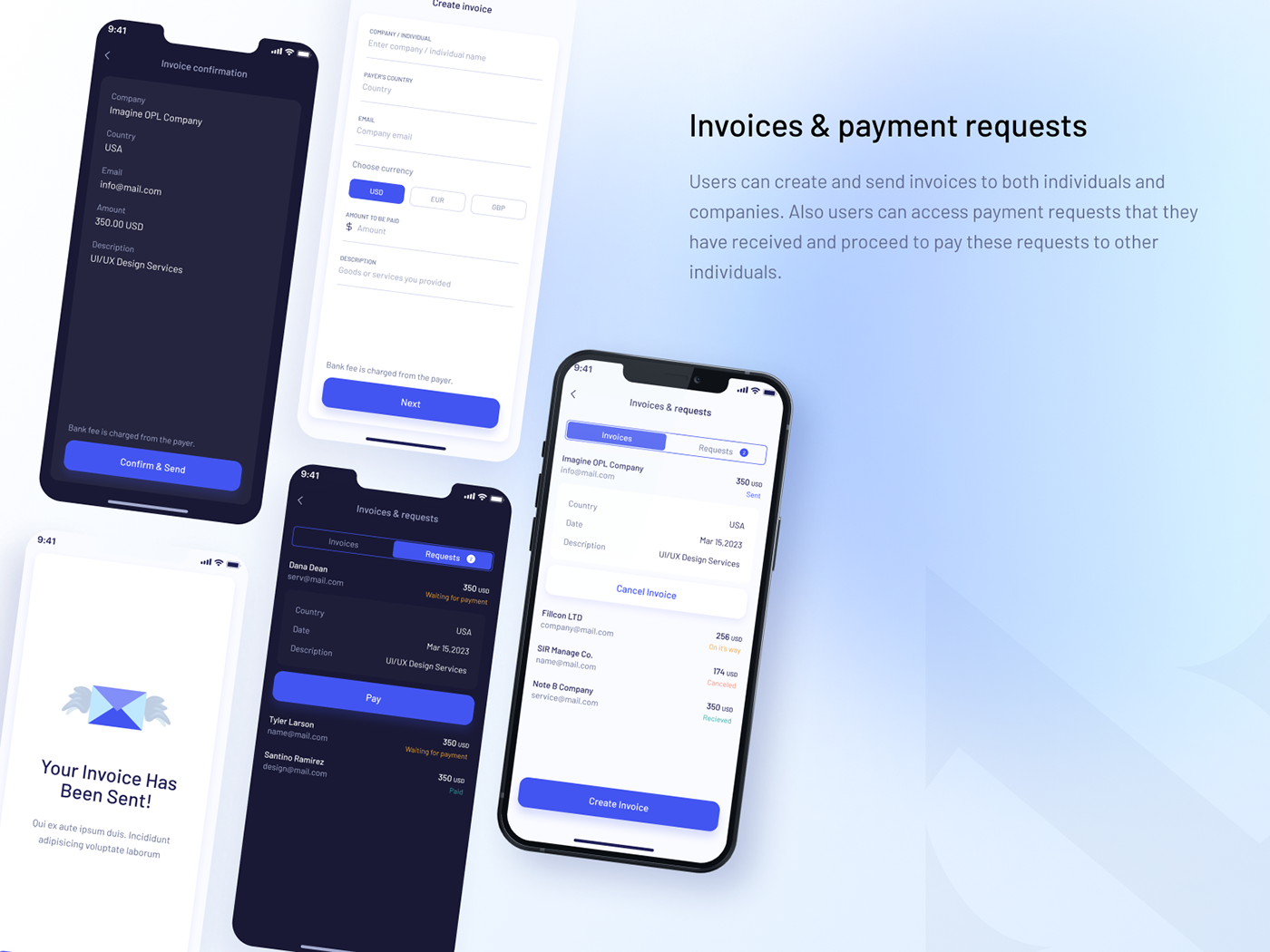 Nexipay - Banking Mobile App XD Template - 5