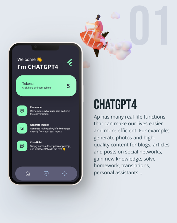 ChatGPT4: Chat with AI & Generate AI images - 4