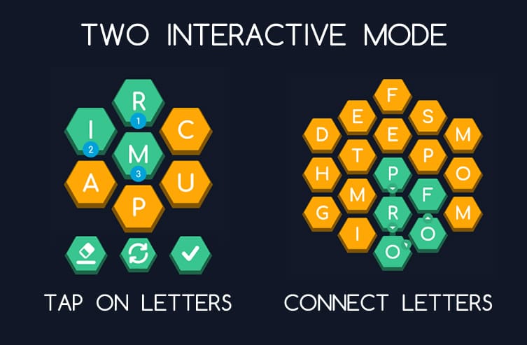 Hexa Word - HTML5 Game - 1