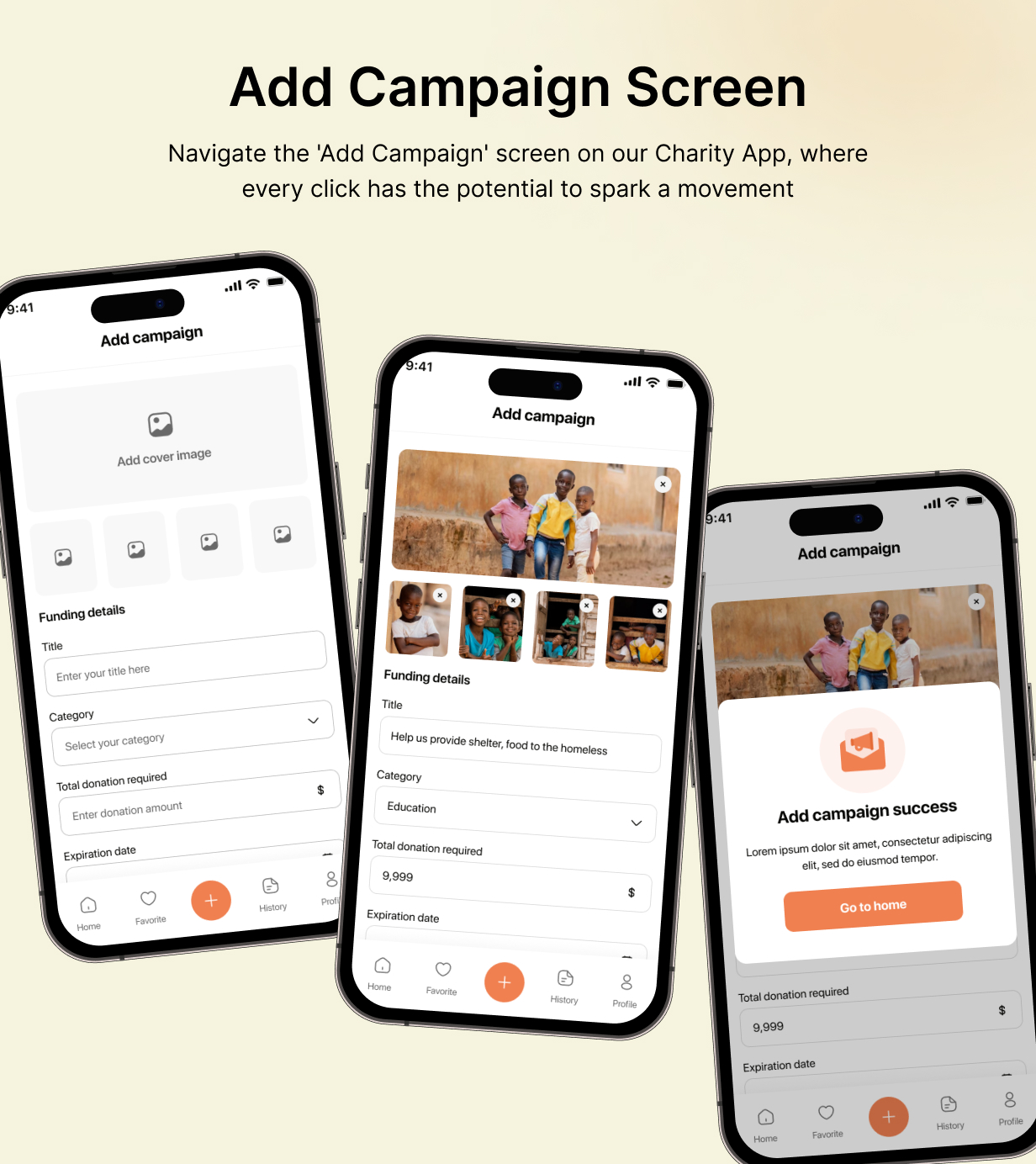 CaringHandsApp template : Charity App in Flutter (Android, iOS) | SupportStream App - 10