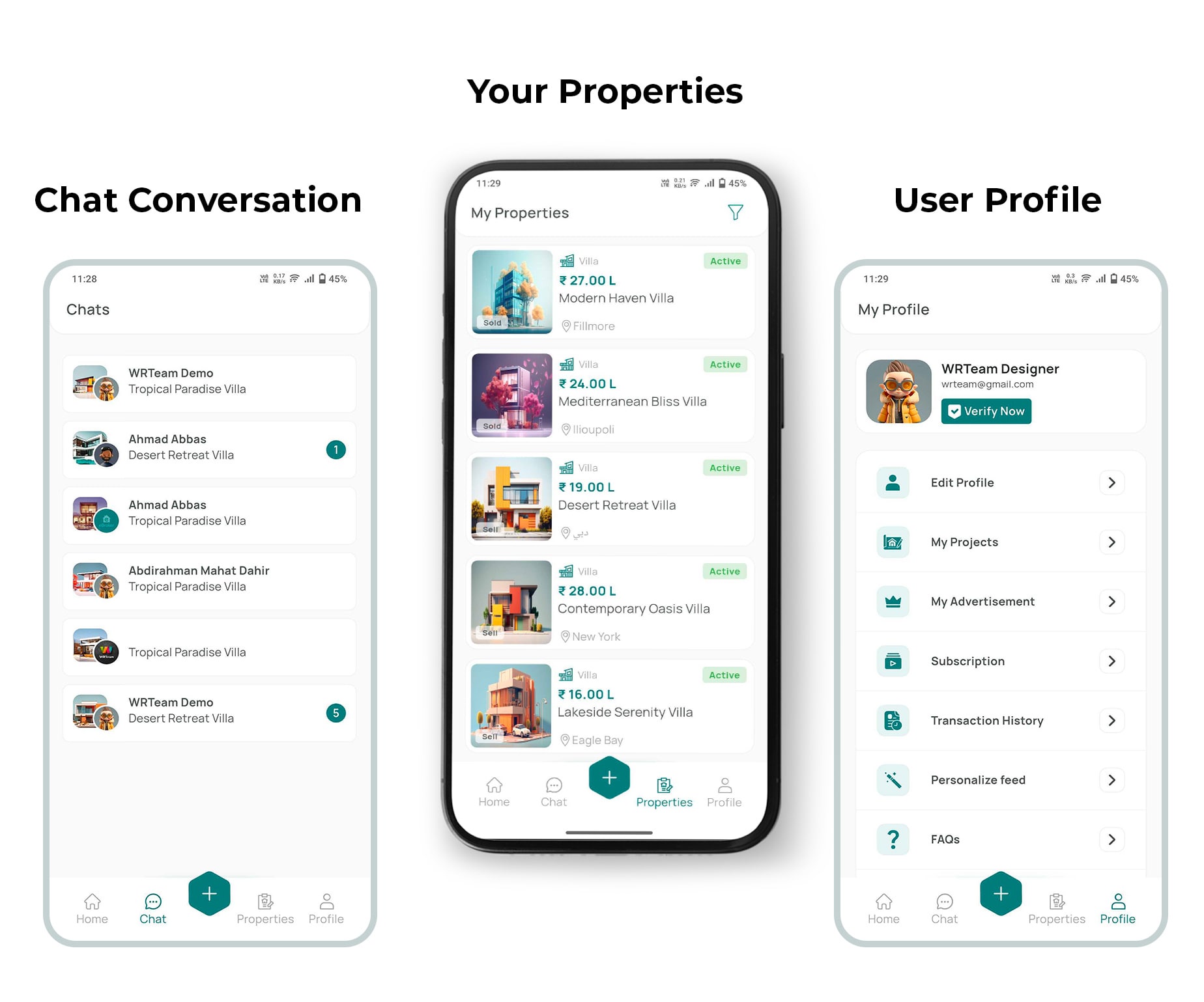 eBroker - Real Estate Property Buy-Rent-Sell Flutter app with Laravel Admin Panel | Web Version - 13
