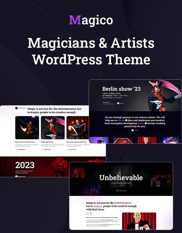 Magic Fiesta WordPress theme