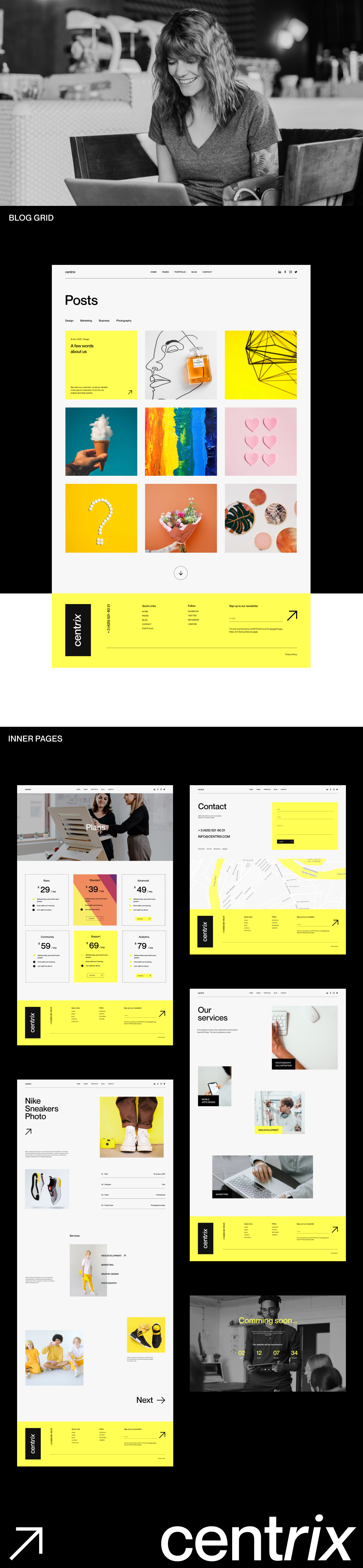 Centrix. - Creative Agency & Portfolio HTML Template - 10