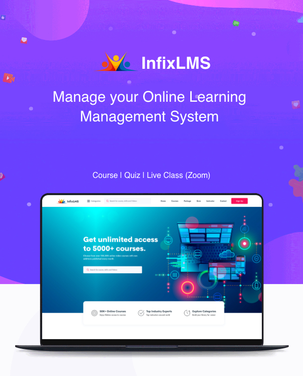 Infix LMS - Learning Management System - 1