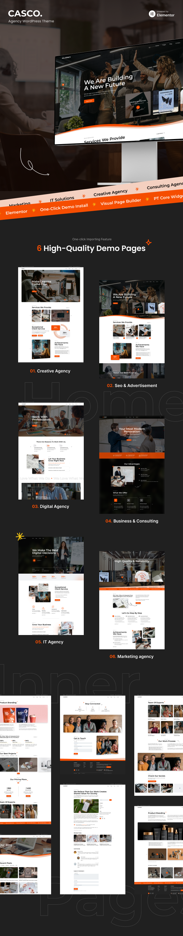 Casco - Agency Theme - 1