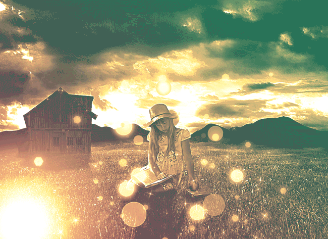 Animated Bokeh Lights Photoshop Action - 5