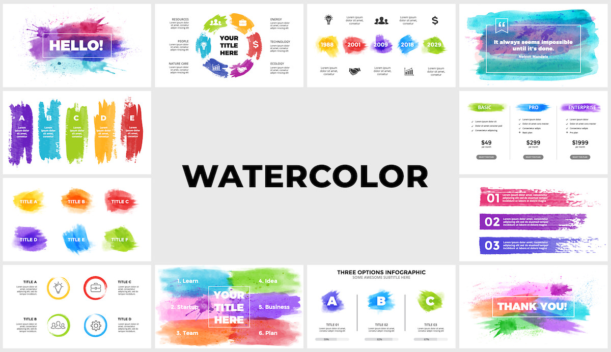 Wowly - 3500 Infographics & Presentation Templates! Updated! PowerPoint Canva Figma Sketch Ai Psd. - 64
