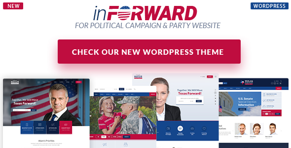 Candidate - Political/Nonprofit/Church WordPress Theme - 1