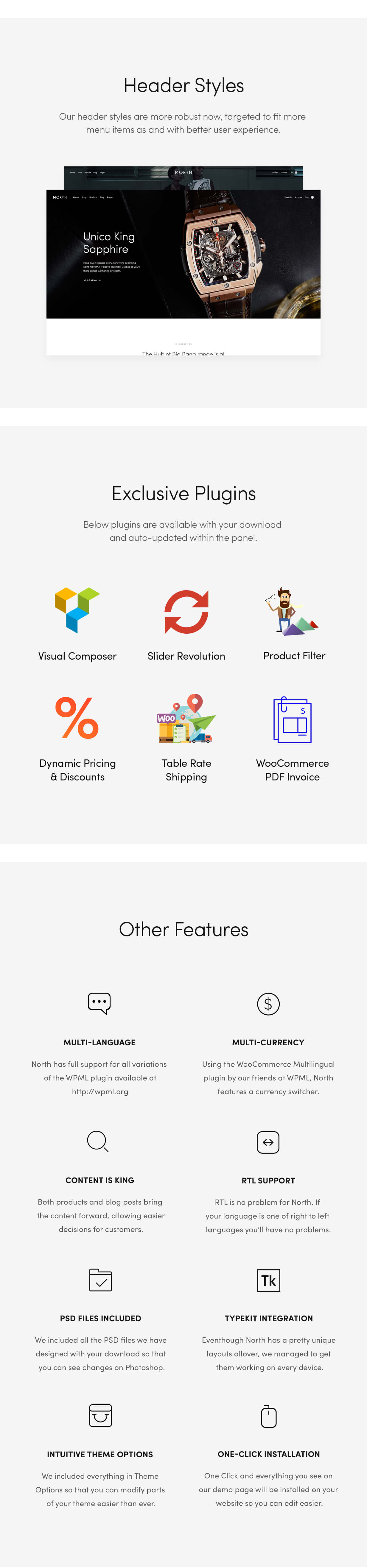 Responsive WooCommerce Theme