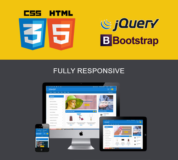 EShop Responsive Ecommerce HTML Template - 2