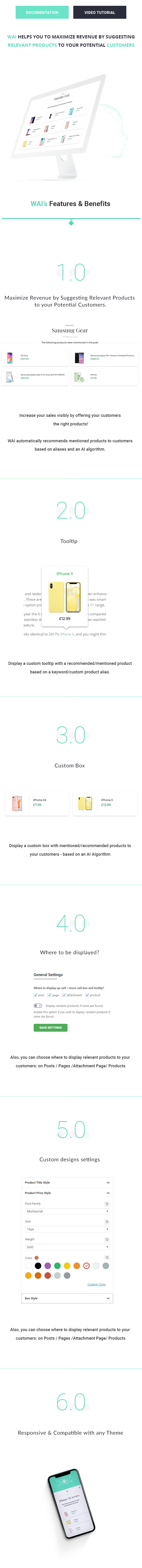 WooCommerce AI - Up-Sell / Cross-Sell / Recommend / Mention Products - 1