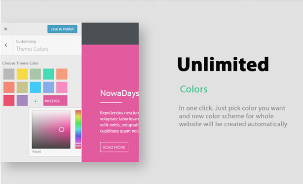 NowaDays - Multipurpose WordPress Theme