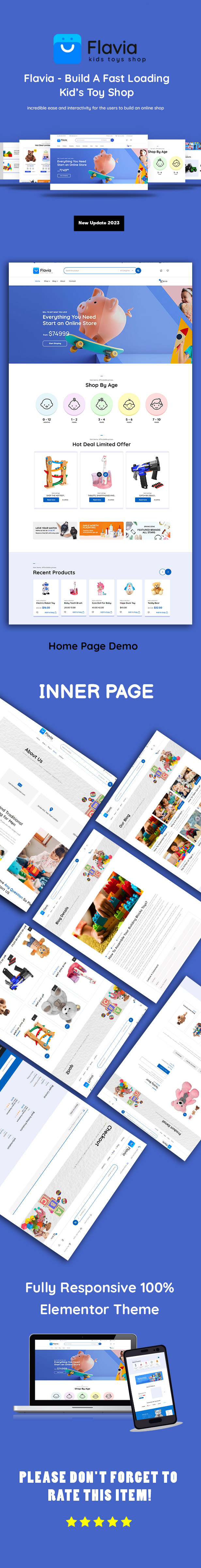 Flavia - Kids Shop WooCommerce WordPress Theme - 2