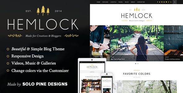 Hemlock - A Responsive Blog Theme