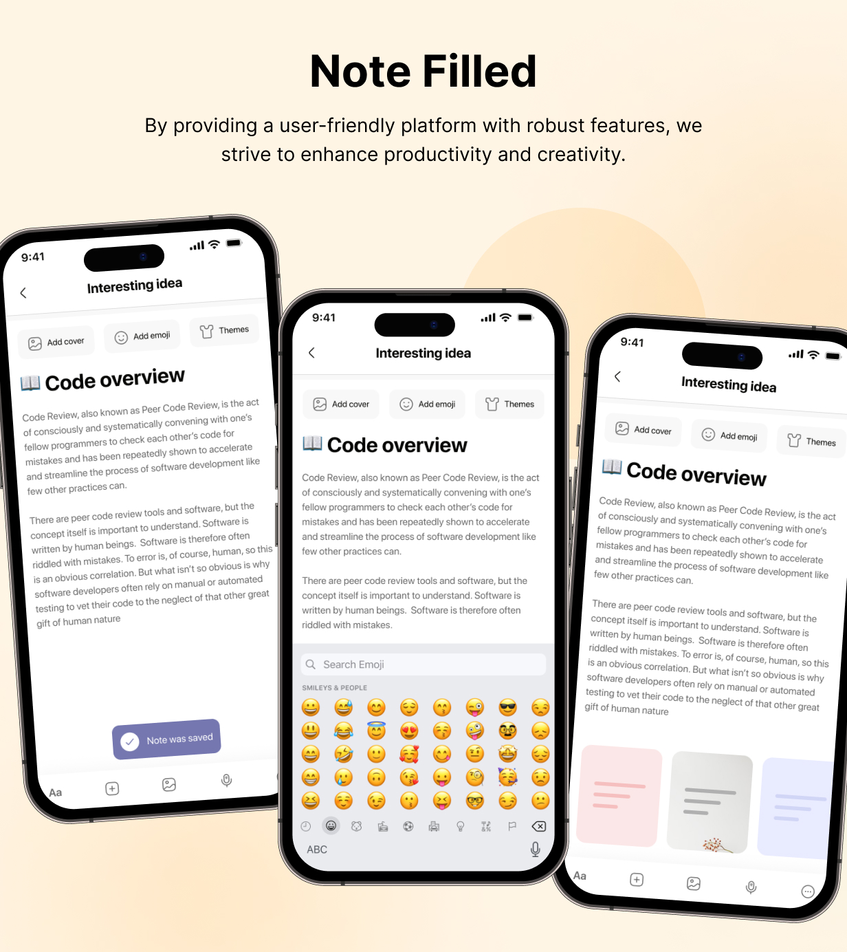 NoteEase template: Note-Taking App in Flutter (Android, iOS) | To-Do List - Schedule Planner App - 8