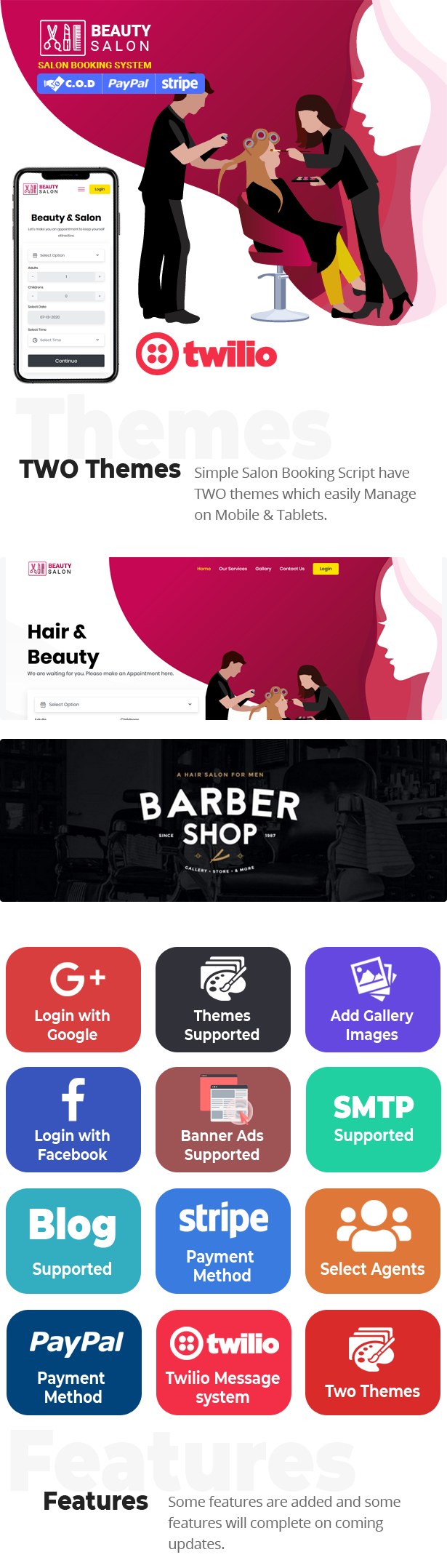 Salon Booking Management System - 3