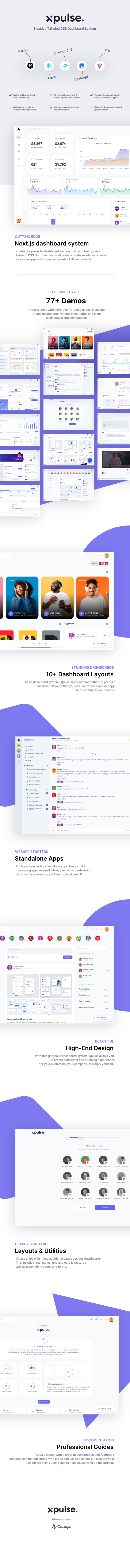 Xpulse - Multipurpose Next.js andTailwind CSS Admin UI Kit - 2